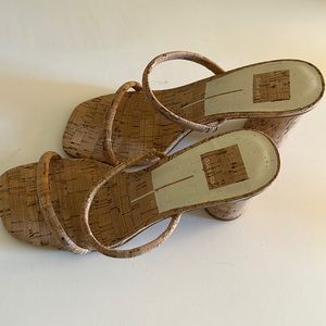 Dolce Vita cork shoes